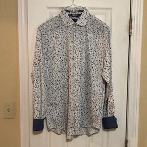 Denim & flowers shirt